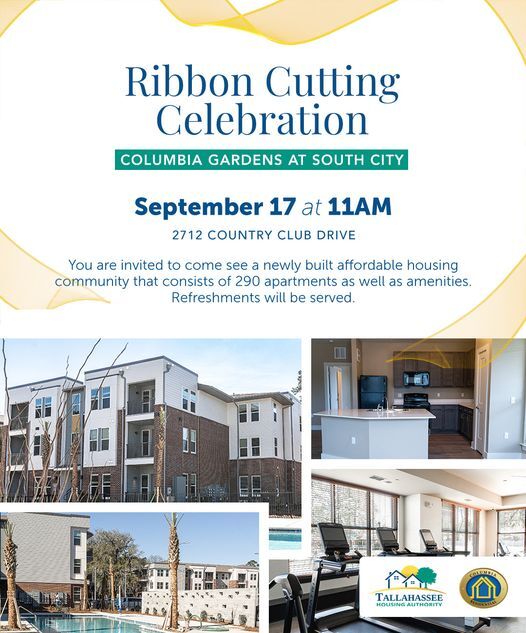 Ribbon Cutting flyer. The information on this flyer is in the text above. 