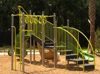 Playground jungle gym.