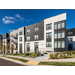 Side view of the Lake Bradford apartment buildings.